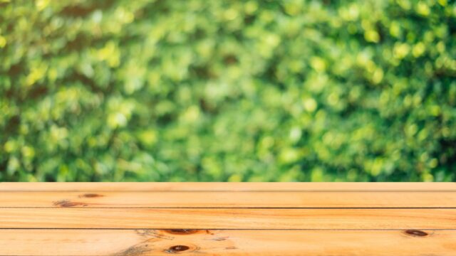 brown wooden bench